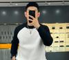 Men's Trendy Color-Block Pullover Sweater - Autumn/Winter Casual Fashion