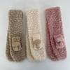 Korean Cartoon Mushroom Kids' Scarf: Unisex, Thickened Crossed Neck Warmer