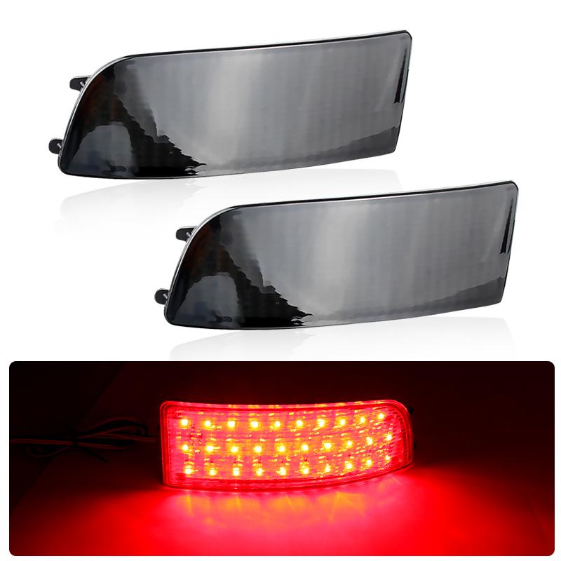 

2Pcs LED Rear Bumper Reflector Light for Mercedes Benz Dodge Sprinter W906 2006-2016 Car Tail Stop Brake Fog Lamp