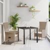 VidaXL 3-piece Garden Set with Beige Cushions In Poly Rattan 3379464