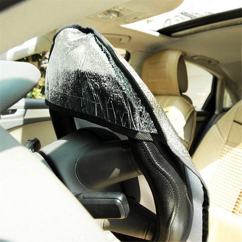 Car Steering Wheel Sunshade Practical Summer Car Sunshade