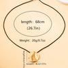 A Women's Pendant Necklace, Fashionable and Simple Geometric Pendant Necklace, Suitable for Daily Wear and Vacation Wear