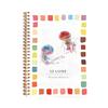 Conjunto de Tinta Aquarela Temático de Natal Livro de Colorir de Férias Livro de Atividades Livro de Colorir de Férias com 12 Cores Paleta de Mistura