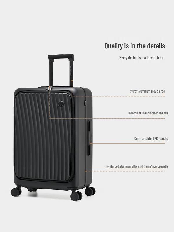 OIWAS Smooth Sailing 24-inch Hard-shell PC Luggage