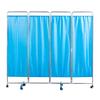 Movable Fabric Folding Privacy Screen