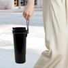 Car Electric Kettle 12V/24V Portable Car Water Boiler Truck Heating Cup for Travel