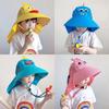 Wide Brim Sunscreen Hat Anti-UV Bucket Hat New Fisherman Hat Gift