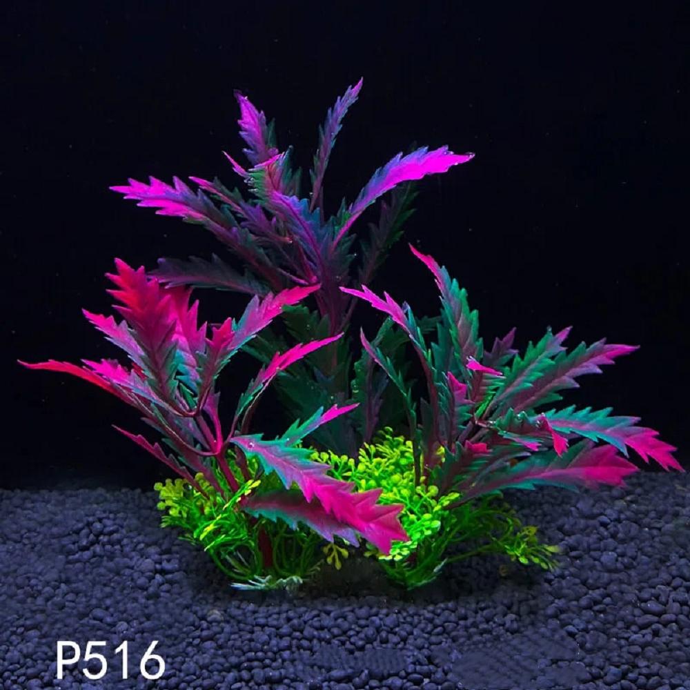 Fish Tank Ornament Plant Aquarium Artificial DIY Decor Plants Simulation Water Grass Fish Bowl Weeds Decoration