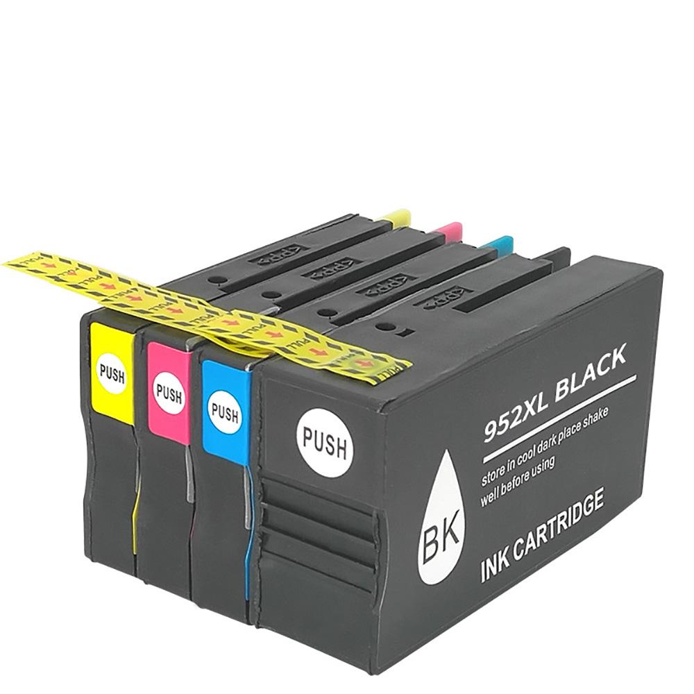 4 Pack 952XL Ink Cartridge for HP Officejet Pro 7720 7740