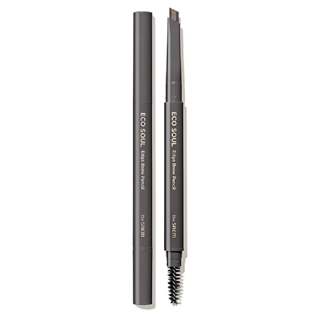 ECO SOUL Edge Brow Pencil 03 Gray Brown (Refill Included)_US 03 Gray Brown 0.3g+0.3g