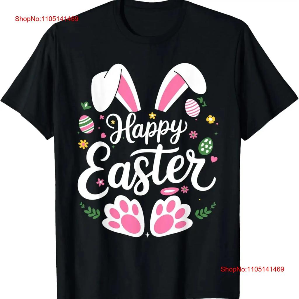 Happy Easter Bunny Egg Hunt Squad Women Family T Shirt vintage Washed Unisex Stretched Stylish Breathable Versatile homme