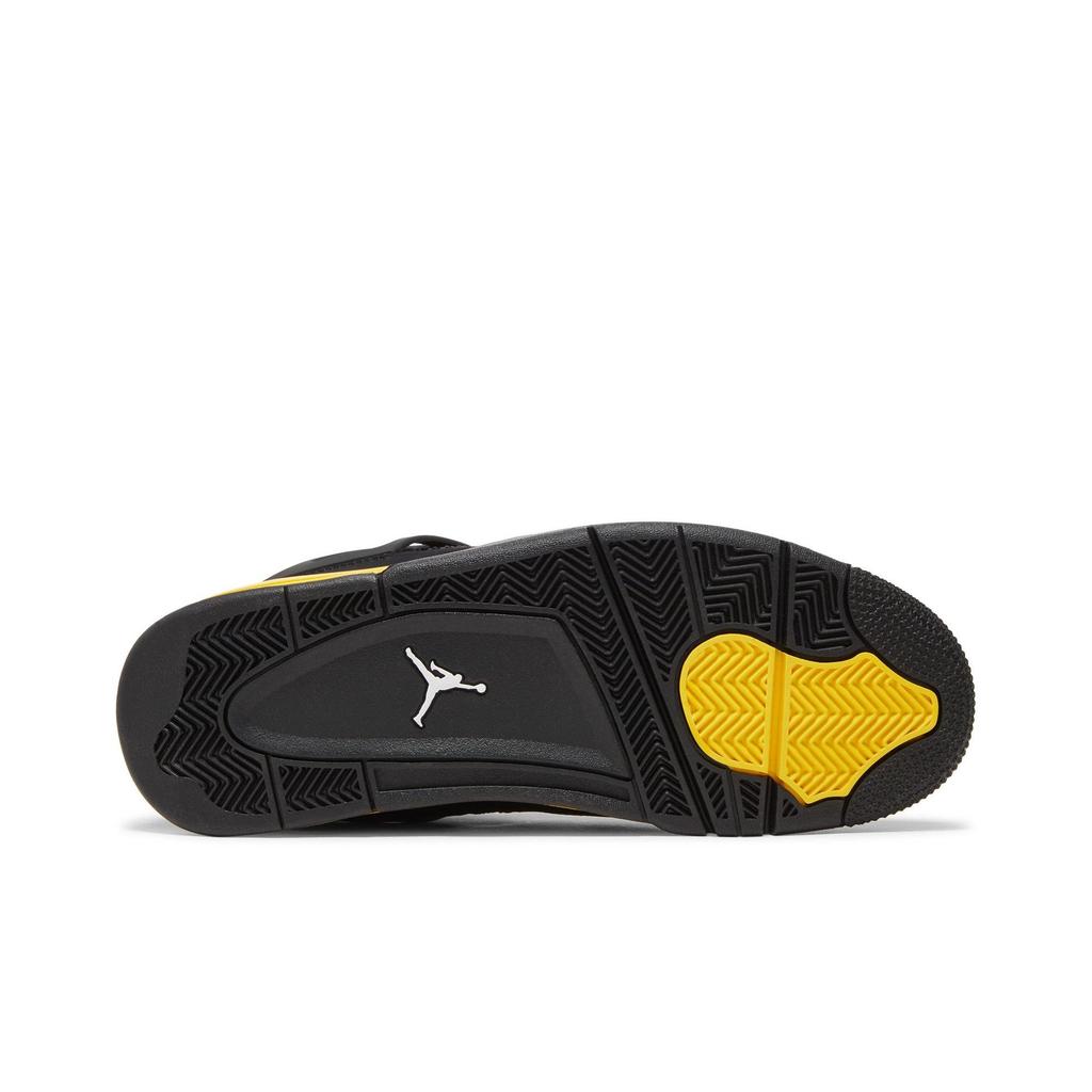Air Jordan 4 Retro 'Thunder' 2023 (Unisex) Černá / Tour Yellow Vintage basketbalové boty DH6927 017
