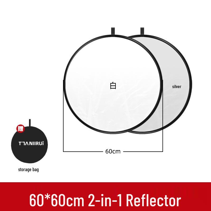 Foldable 5-in-1 Photography Reflector for Studio & Portrait Lighting
