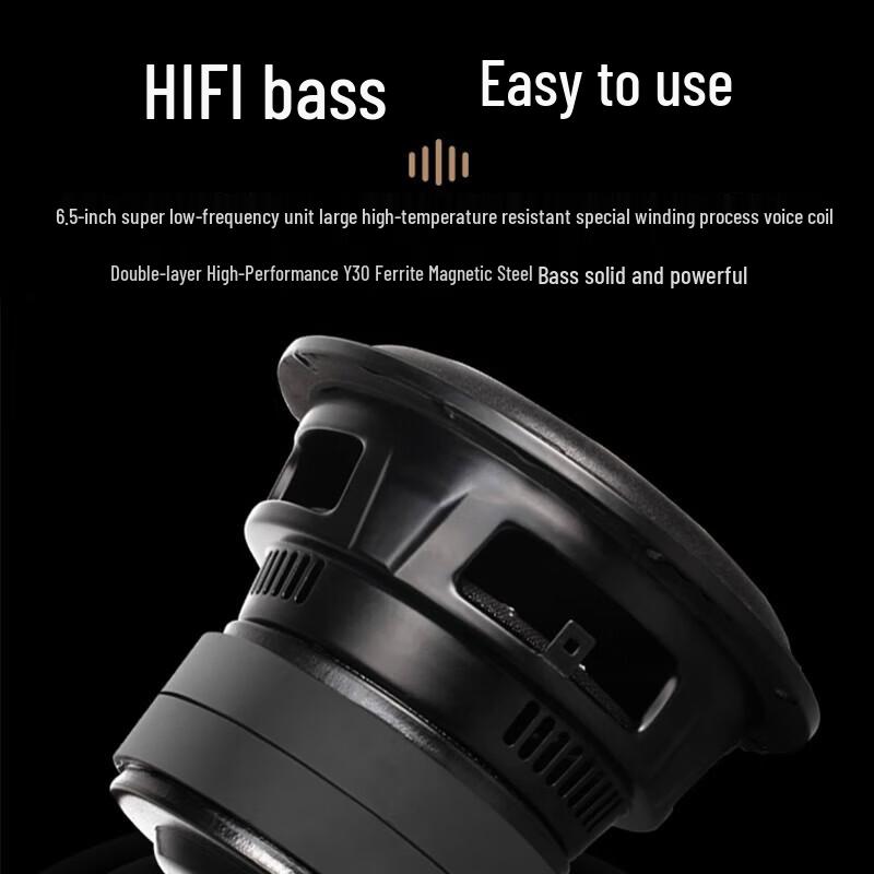 Edifier CW608 6.5-inch Car Audio Subwoofer CN plug (adapter included)