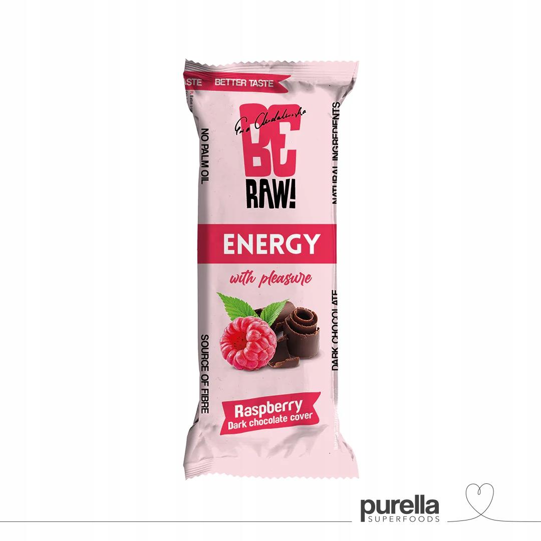 BeRAW Energy Bar Raspberry 40g raspberry