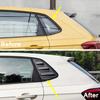 Pair Car Rear Window Shutter Cover Trim For Volkswagen VW Polo MK6 - Hatchback Rear Quarter Panel Side Window Louver