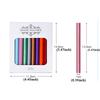 10PCS/Pack Boxed Mixed Color Fire Sealing Wax Stick, Fire Paint Wax Stick Multi-color for You To Choose, Can Be Used with Glue