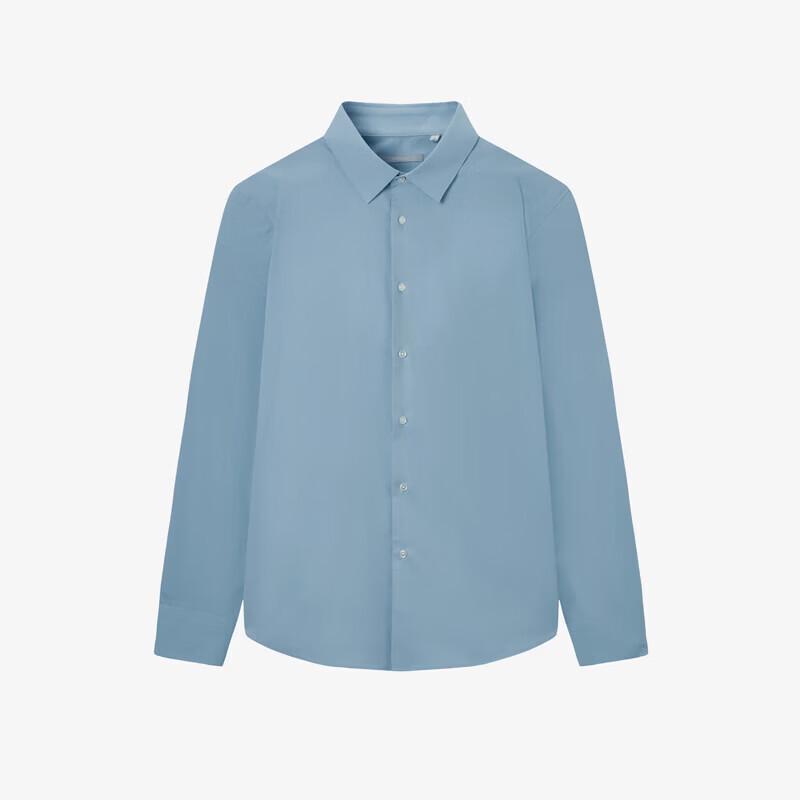 JOEONE Men's Modal Stretch Long Sleeve Formal Shirt