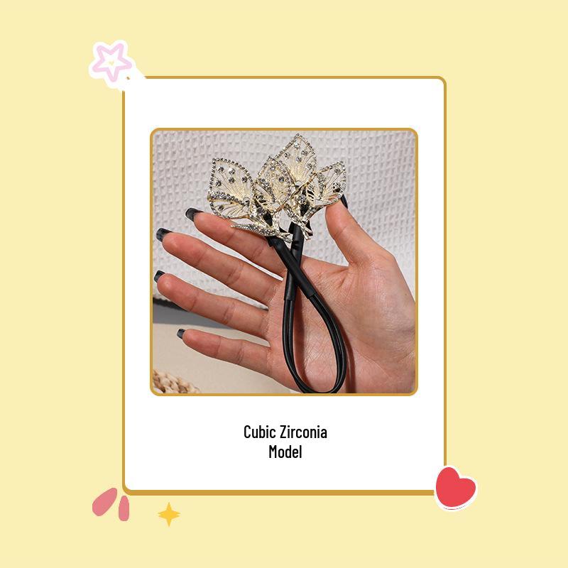 Calla Lily Elegant Twist Clip - Versatile Hair Styling Tool