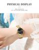 CURREN 9106 Women's Waterproof Quartz Watch with Steel Band