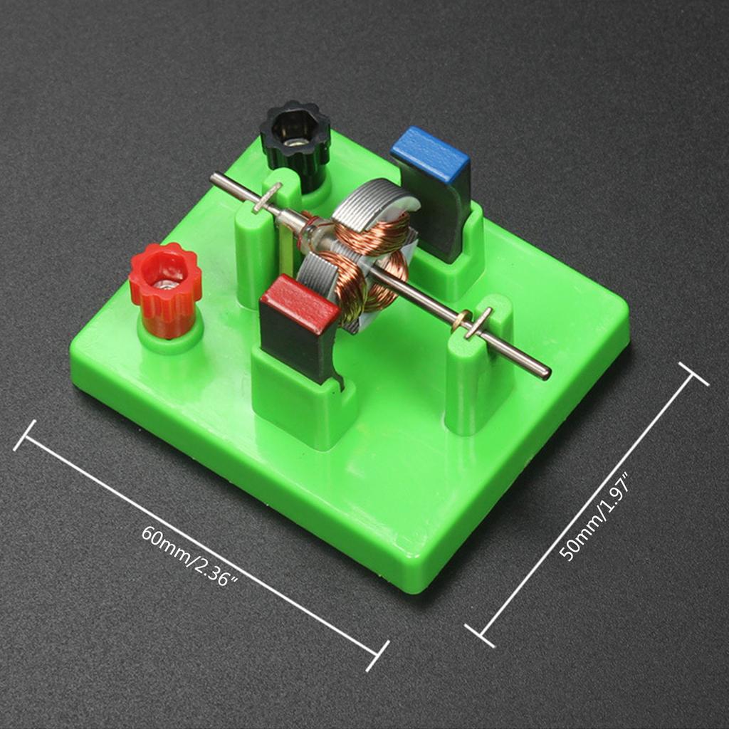 Miniature Motor Model Physical Science Experiment Toy for Student Teacher Direct-current Motor Model Educational Toy