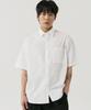GNOK Cotton Oversized Short Sleeve Shirt [White]