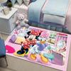 3D tištěný koberec M-Minnie M-Mickey Mouse do obývacího pokoje, ložnice, podlahová rohožka, dekorace, překvapivý dárek pro chlapce a dívky Potdemiel
