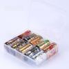 10 Rollen/Box Nagelsticker Decals 3D Gold Silber Aluminiumfolien Papier Floral Chamäleon Nail Art Dekorationen für Maniküre Dekoration