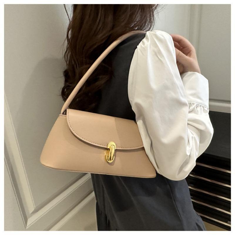 Vintage Minimalist Baguette Versatile Underarm Single Shoulder Fashion Daily Bag