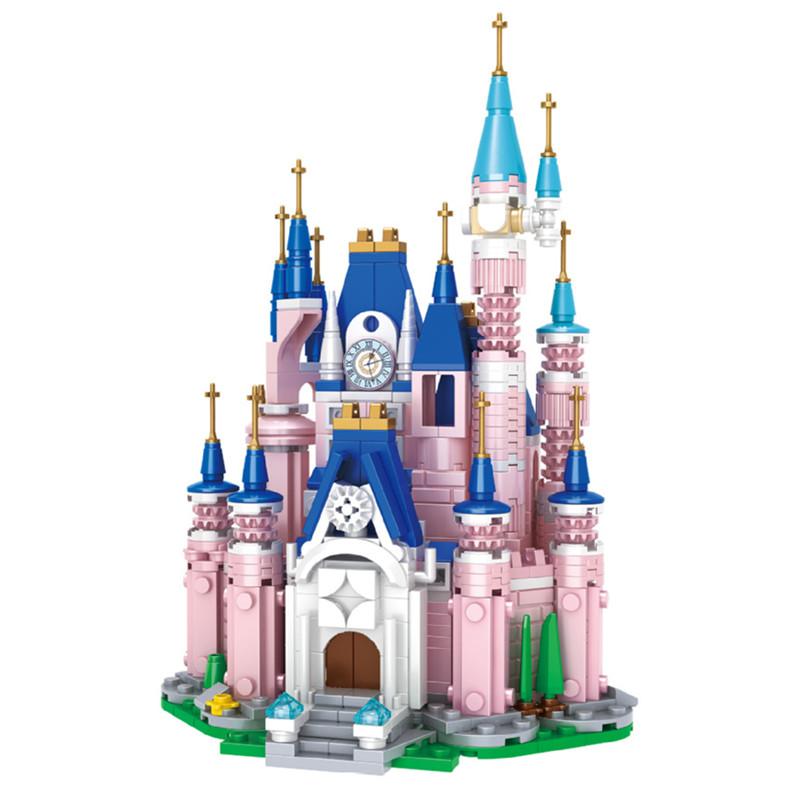 Princess  Castle House Construction Blocks Kit Blocks Timeless Animation Movie Animation Model Kids Girl Toys For Children Gifts