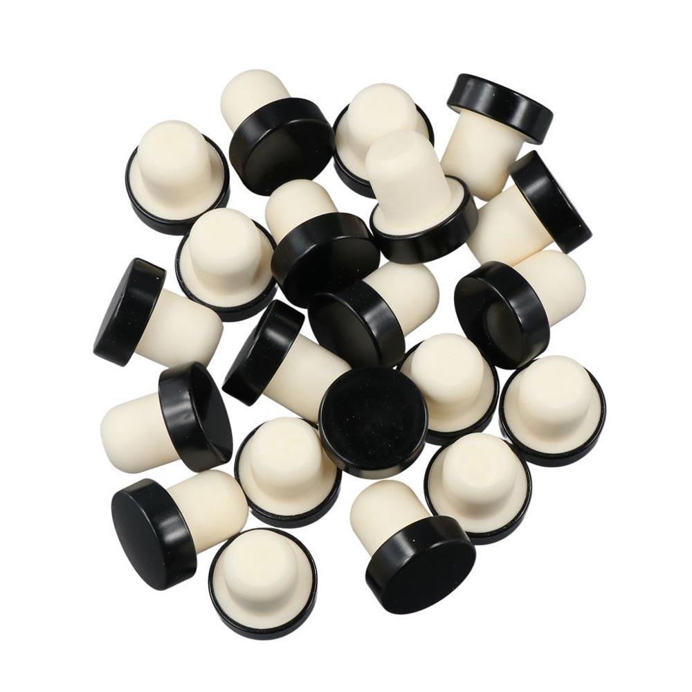 10/20Pcs Wood T-shaped Stopper Cork Replaceable Wine Caps Sealing Plug  Glass Bottles