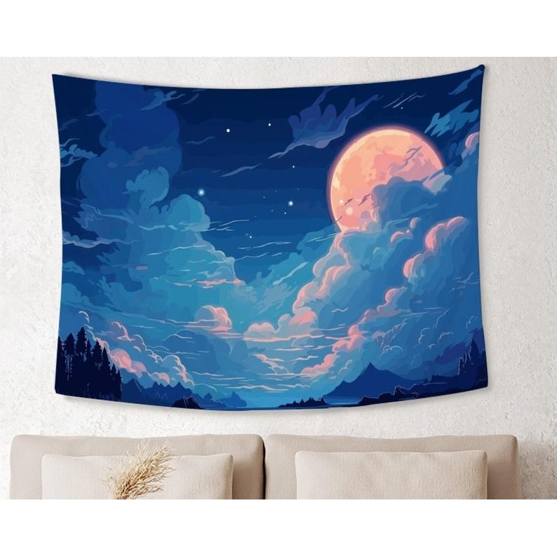 moon tapestry 75x100