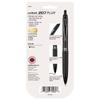 3 Pack Retractable Gel Pens 0.7mm Medium Point Black Ink Smooth Writing Water Fade Resistant School Office Supplies