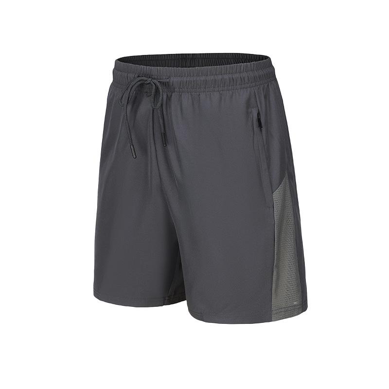 Men's Quick-Dry Breathable Three-Point Running Shorts for Summer Fitness