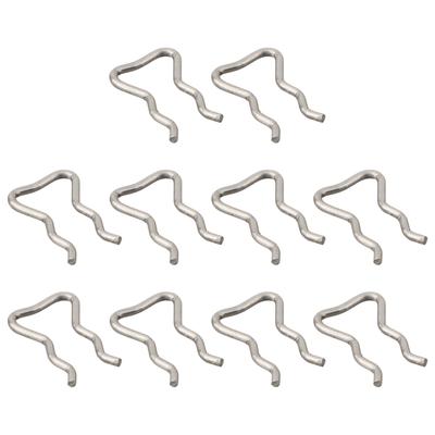 Comode Clip per Iniettori Carburante in Acciaio Inossidabile per Iniettori Bosch Confezione da 10