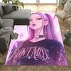 Fantasy Warrior Trio Area Rug Suitable for Living Rooms Bedrooms Game Room Dormitory Anti-slip Rug Anime Office Decor Best for Christmas