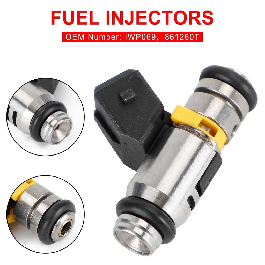 Fuel Injectors 861260T For Fiat Marine Mercruiser 6.2 L MPI  IWP069/OM299999