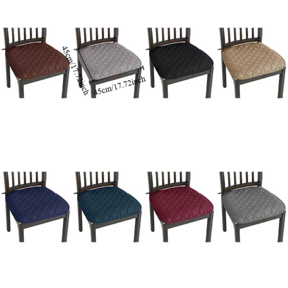 2 Piece Waterproof Quilted Chair Seat Scratch Resistant Chair Cover  Living Room