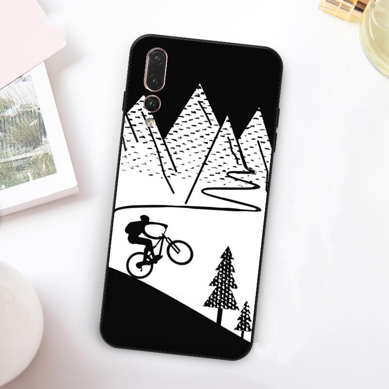 

MTB Mountain Bike Cycling Bicycle For Huawei Nova Y73 Y72 Y90 Y70 Y60 Y91 Y61 12s 12i 11i 8i 9 10 SE P60 P30 Pro P40 Lite Case Huawei Nova 11