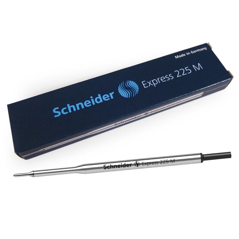 

Schneider Ballpoint Pen Refill Express 225M Point 1 коробка 10 шт. Набор перьев M/Medium (черный (7011-10))