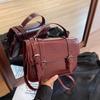Maillard Tasche Damen Herbst und Winter vielseitig neue Mode Umhängetasche tragbar Cambridge Postbote kleine quadratische Tasche