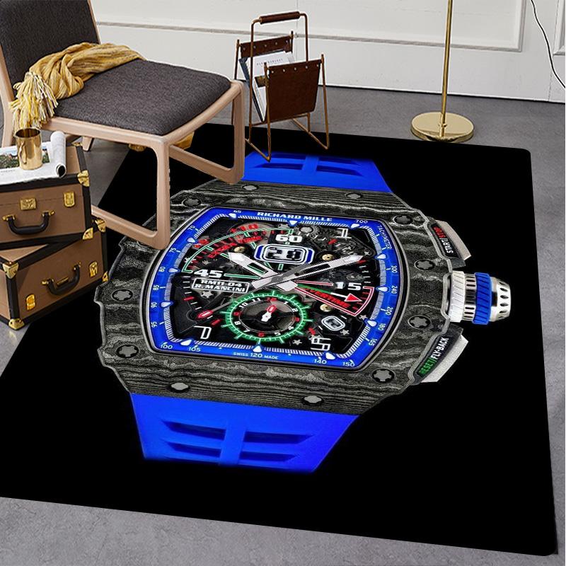 Swiss watch R-Richard Miller printed carpet high-end watch dial floor mat living room sofa room decorative art rugs