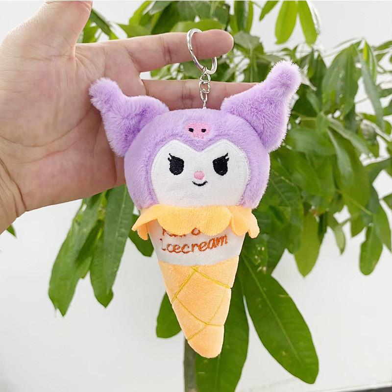 Llavero de Peluche Caprichoso de Oso Helado, Muñeco de Peluche Suave para Niños y Coleccionistas
