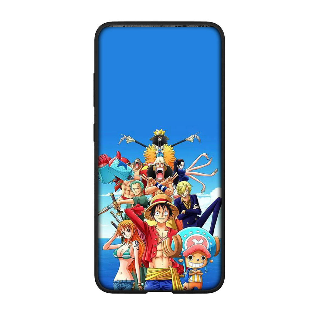 Für Samsung Galaxy S25 S24 S23 S22 Ultra FE Plus A17 A37 A57 A56 A55 A06 A16 A15 A36 A26 A35 A05 A25 A54 A34 Handyhülle Luffy Gear 5 One Piece Süß