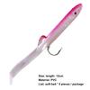 5Pcs/Pack 12cm/4.2g PVC Fishing Lure Lightweight Impact Resistant Artificial Eel Bait for Sea Fishing