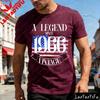 Legend Since 1966 Vintagethe United States Flag Summer Men TShirt CasualGift 60 years old Anniversary Celebration TShirts Tops