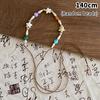 Simple Versatile Hand-Woven Tassel Wooden Beads Belt Ethnic Style Waist Chain Accessories Vacation Waist-Cinching Waist Rope
