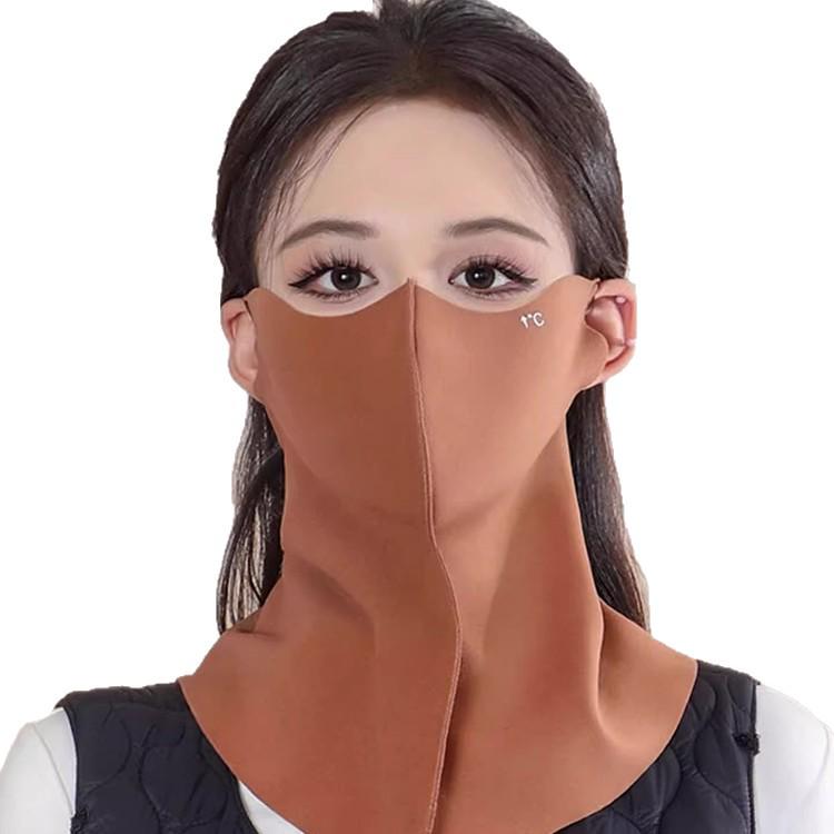 Newcomer Offer: Solid Color Winter Face Mask with Earloops for Women - Full Coverage for Cycling
