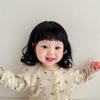 Kinder Neugeborenes Baby Kopfbedeckung Langes Gerades Haar Kleinkind Ordentliche Pony Kurzer Bob Perücke Babyhaare Perücke