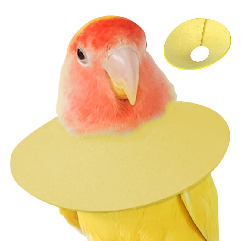 Pet Elizabethan Collar Anti Bite Parrot Elizabethan Neck Wearing Soft Comfortable Bird Collar Vest Protective Cone Collars